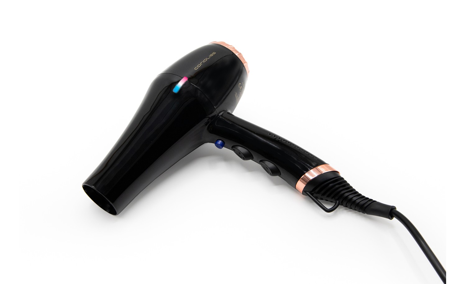 CORIOLISS FLOW + HAIR DRYER BLACK COPPER