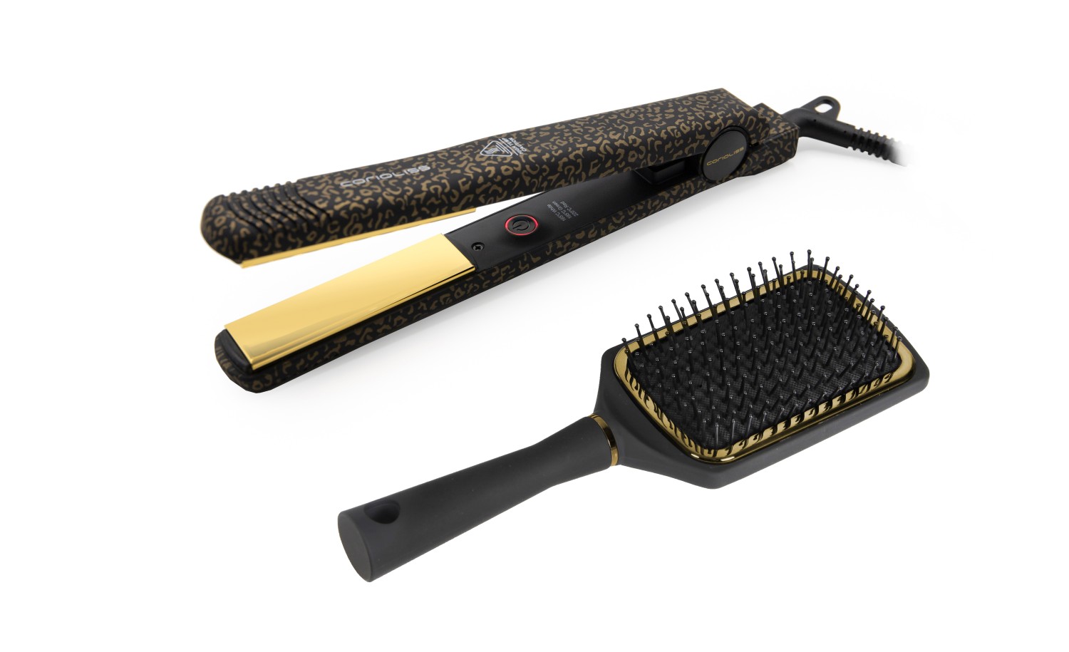 C-STYLE GOLD LEOPARD SOFT TOUCH + PADDLE