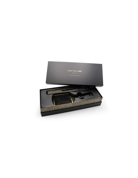 C-STYLE GOLD LEOPARD SOFT TOUCH + PADDLE