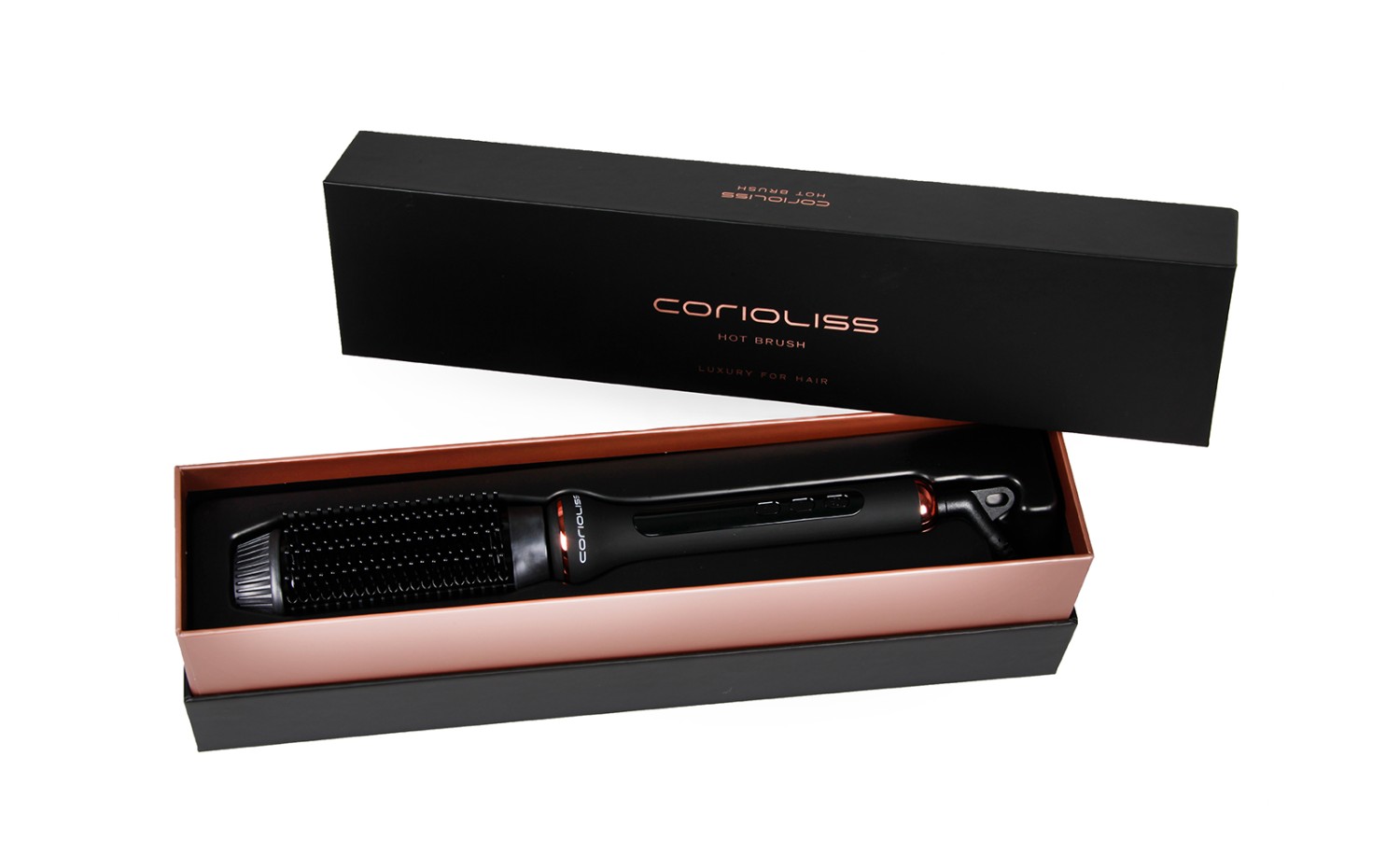 CORIOLISS HOT BRUSH BLACK COPPER