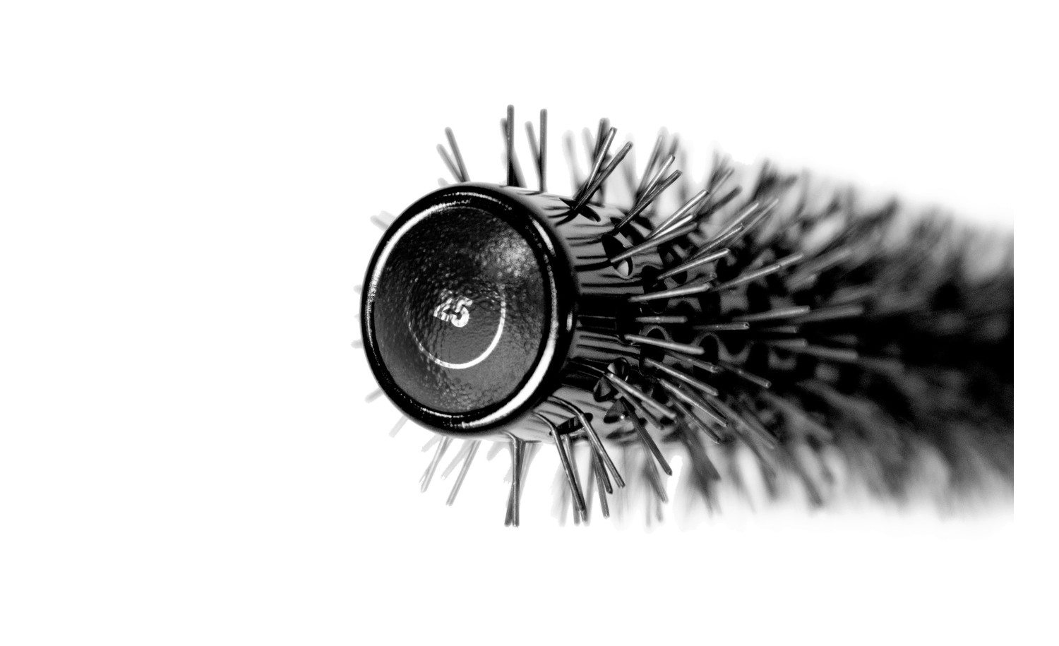 THE BRUSH TITANIUM BLACK GREEN 25 MM