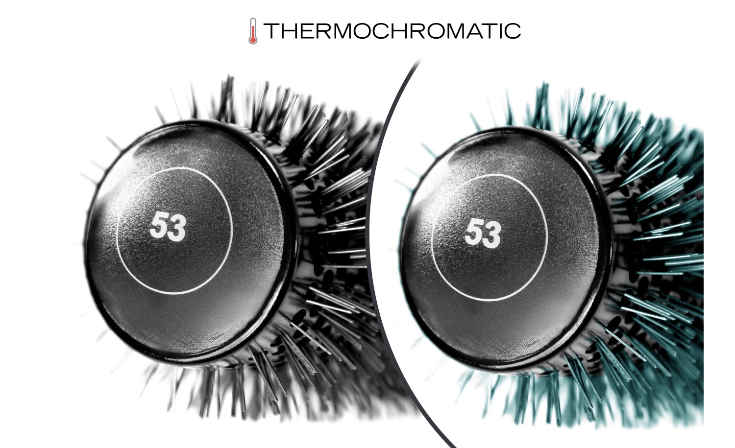 THE BRUSH TITANIUM BLACK GREEN 53 MM