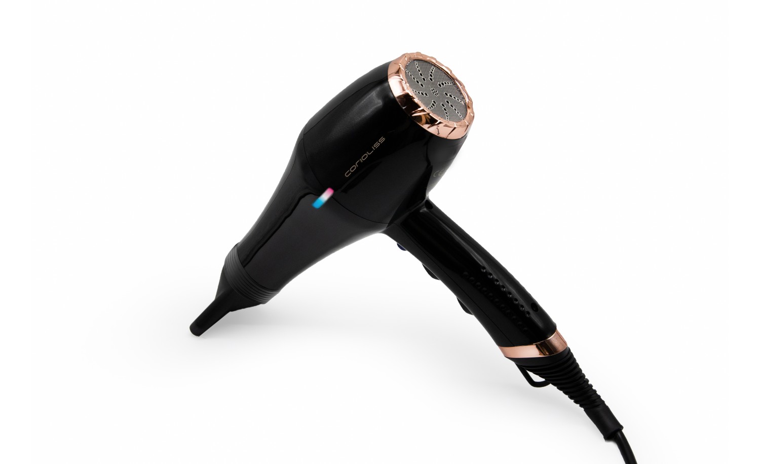 CORIOLISS FLOW + HAIR DRYER BLACK COPPER