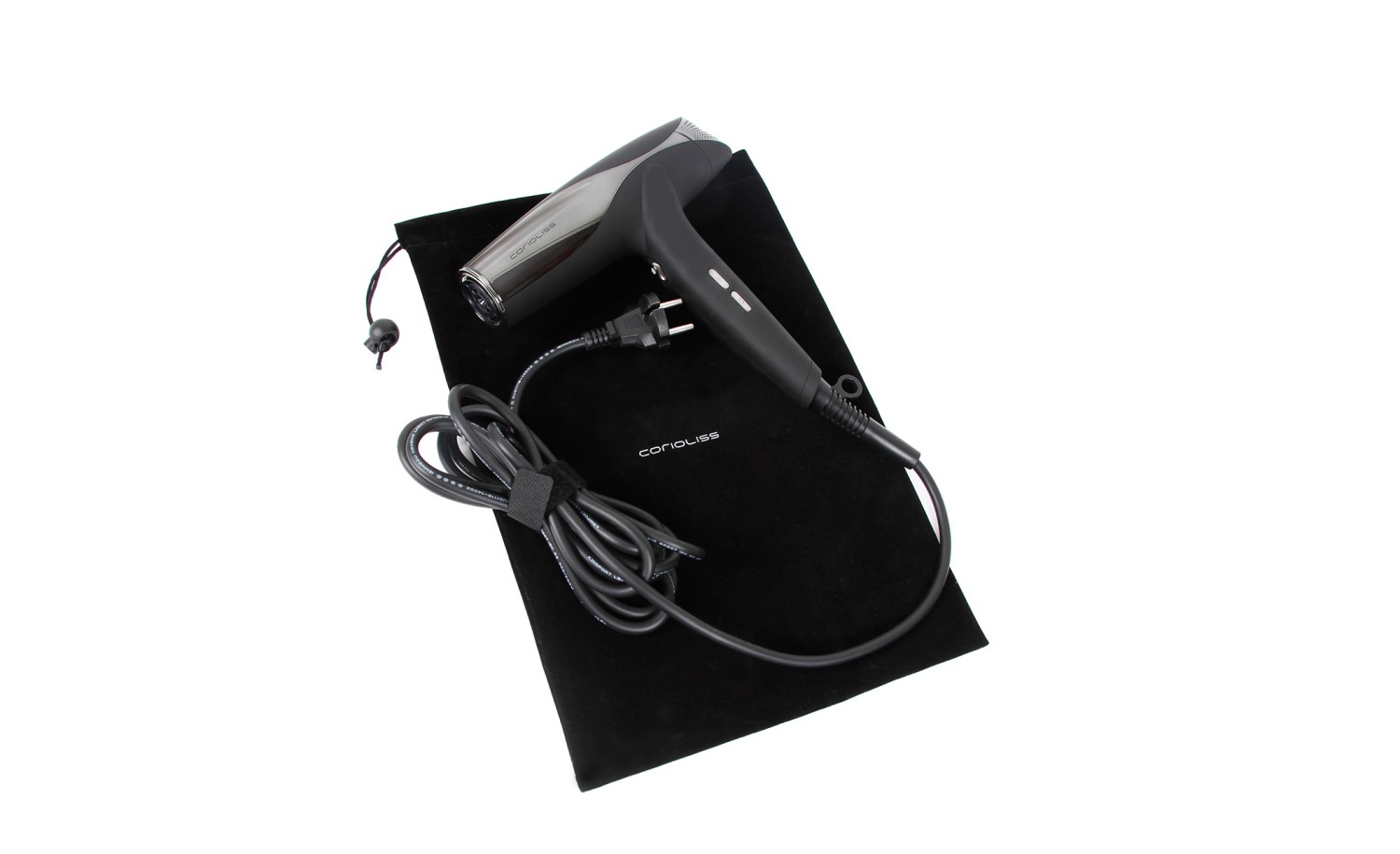 WIND BLACK CHROME HAIR DRYER